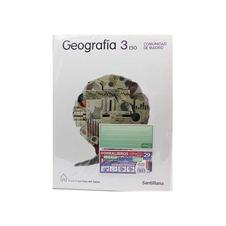 Geografía, 3 ESO. Proyecto La Casa del Saber (Comunidad de Madrid)